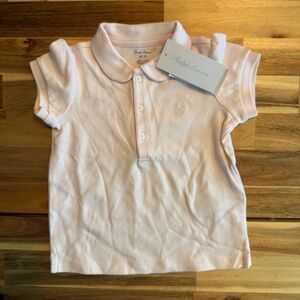 Ralph Lauren Baby Girl Polo Top NWT - Size 24M